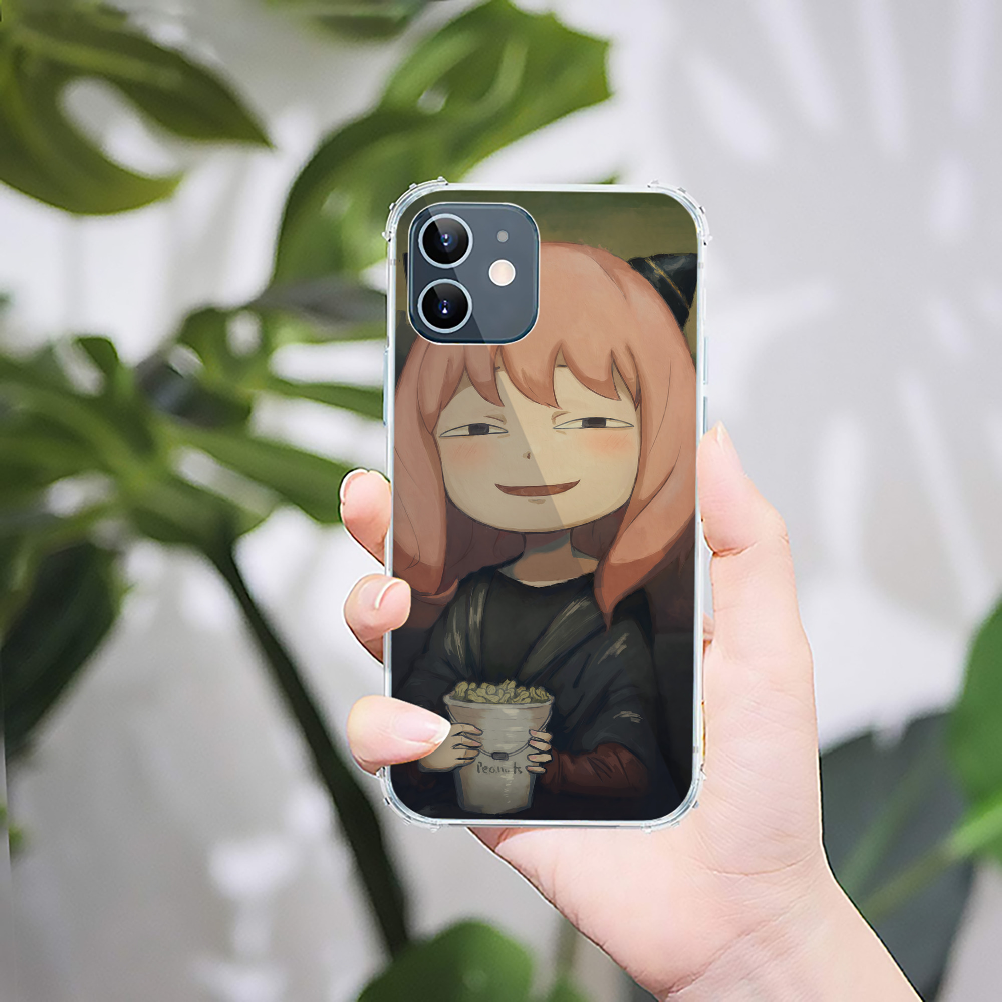 （画像用） SPY×FAMILY间谍家家酒 【iPhone 12シリーズ対応】透明スマホケース（クリアソフトケース）